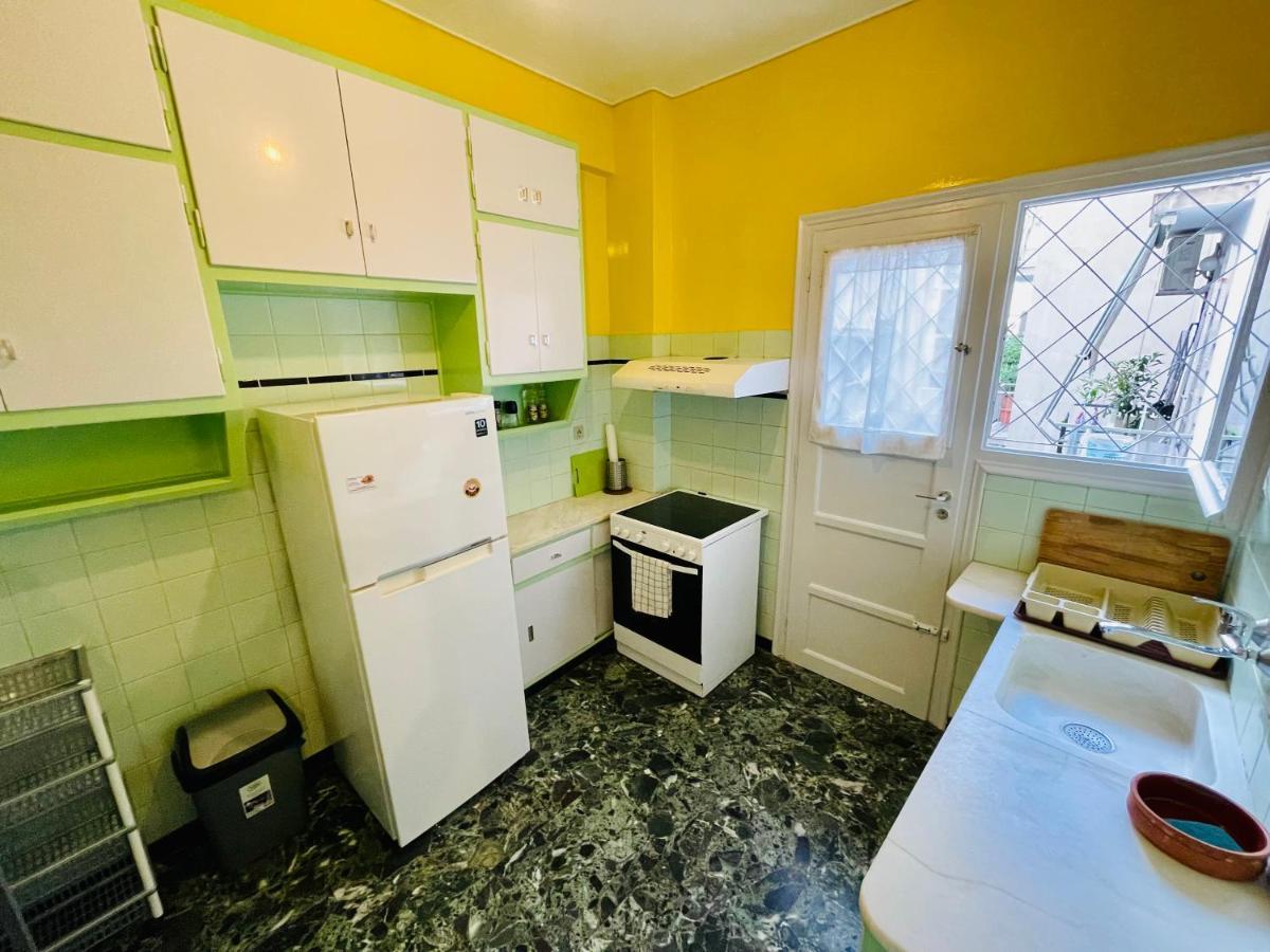 70M2 Apartment 4 Mins From Athens Central Station! Eksteriør billede